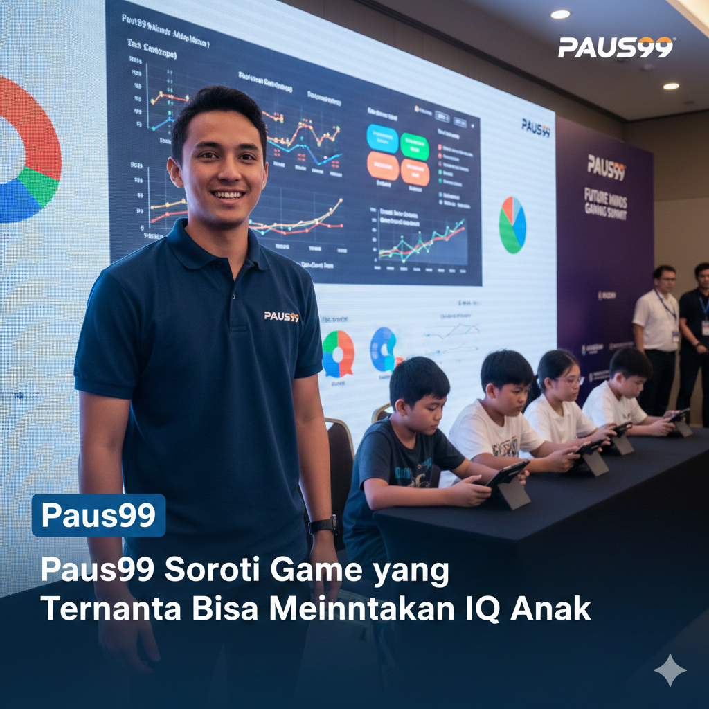 Paus99 Soroti Game yang Ternyata Bisa Meningkatkan IQ Anak